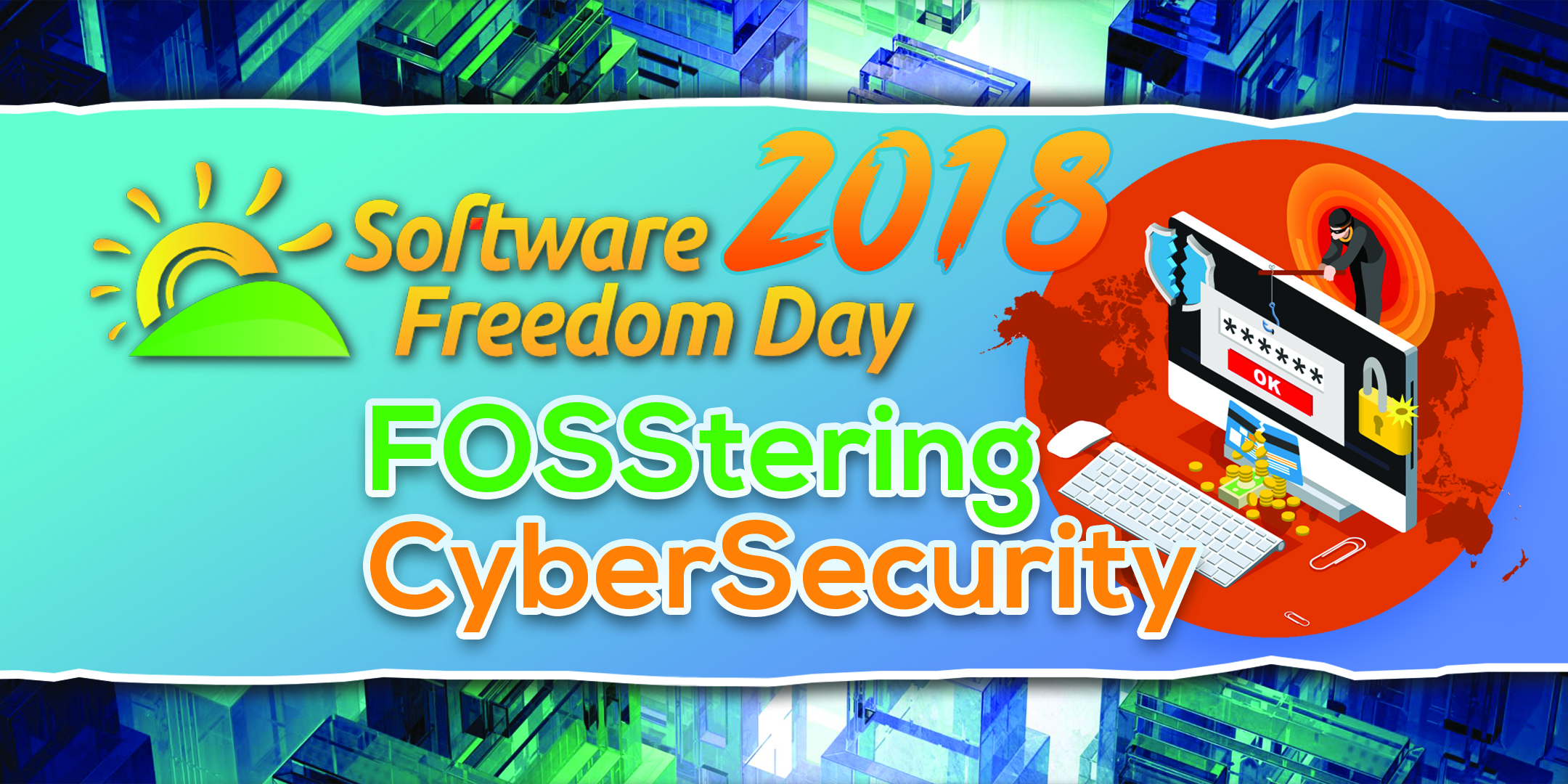  Software Freedom Day 2019 FOSStering CyberSecurity 8Layer